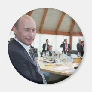 Jahr den Nachrichten Putin in des Fokus-2007 Magnet