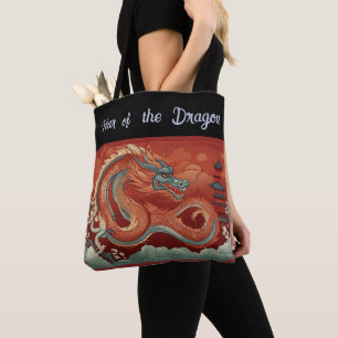 Jahr der Drachen-Tote-Tasche