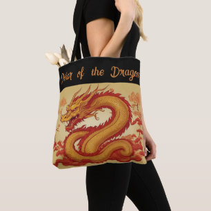 Jahr der Drachen-Tote-Tasche