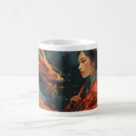 Jahr der Drachencoffe-Tasse Kaffeetasse