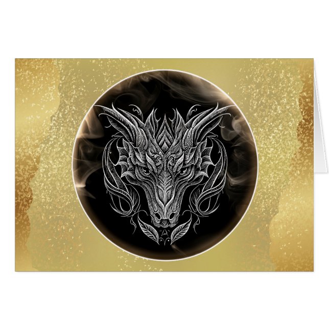 Jahr der Drachenkarte 2024 (Vorderseite (Horizontal))