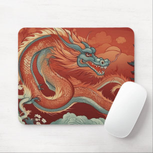 Jahr der Drachenmäuse Mousepad