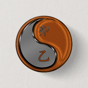 Jahr der Holzhase Button