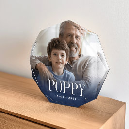 Jahr der Mohnblume Fotoblock