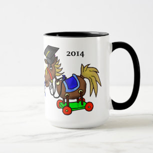 Jahr der PferdeAbschluss-Tasse fertigen sie Tasse