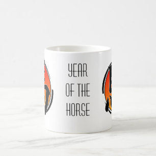 Jahr der PferdeTasse Tasse