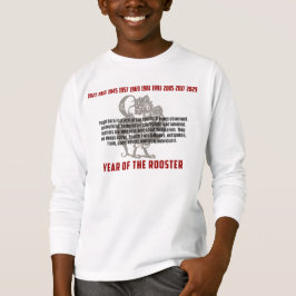 Jahr der Rastermerkmale T-Shirt