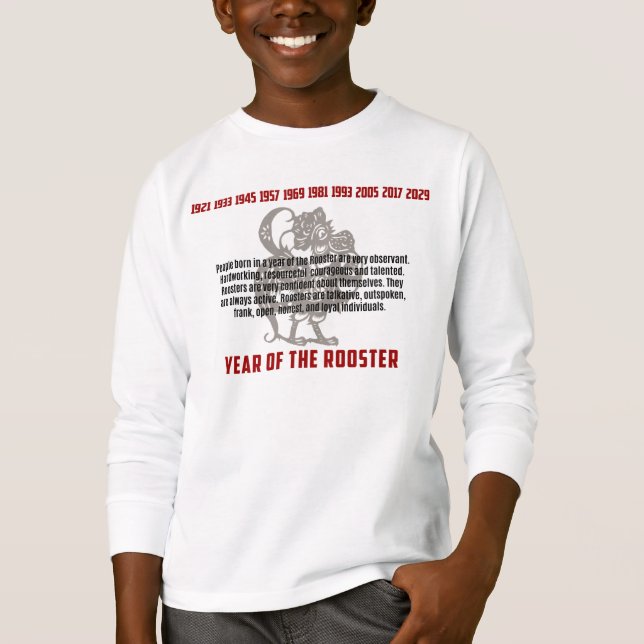 Jahr der Rastermerkmale T-Shirt (Vorderseite)