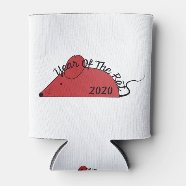Jahr der Ratte 2020 Dosenkühler (Vorderseite)