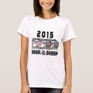 Jahr der Schaf-RAM-Ziege 2015 T-Shirt