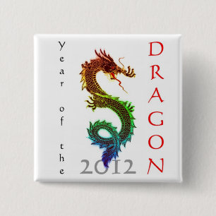 Jahr der Schaltfläche Dragon 2012 Button