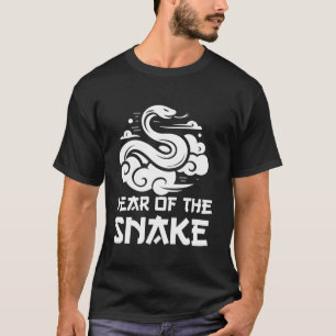 Jahr der Schlange 2025 Lunar Neujahr China T-Shirt