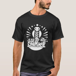 Jahr der Schlange 2025 Lunar Neujahr China T-Shirt