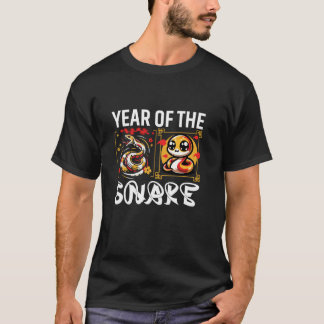 Jahr der Schlange 2025 Lunar Neujahr Chinesisches T-Shirt