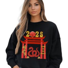 Jahr der Schlange 2025 Sweatshirt