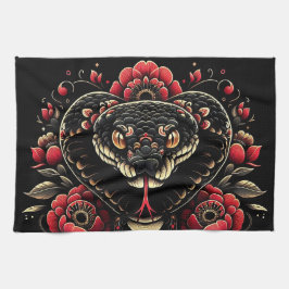 Jahr der Schlange 2025: Weisheit, Wandel Geschirrtuch