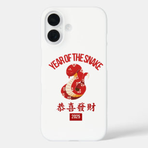 Jahr der Schlange Chinesisch Neujahr Montag Neujah iPhone 16 Hülle