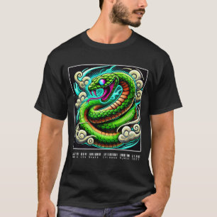 Jahr der Schlange: Chinesisches Symbol 2025 (neues T-Shirt