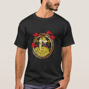 Jahr der Schlange Funny Niedlichen chinesischen Zo T-Shirt