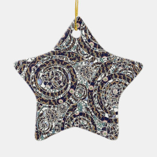 Jahr der Schlange Keramik Ornament