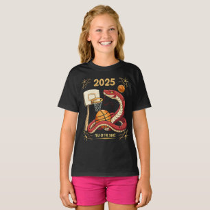 Jahr der Schlange Lunar Neujahr Chinesisches Neuja T-Shirt