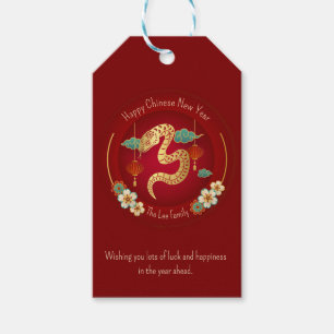 Jahr der Schlangengeschenktafeln (chinesisches Neu Geschenkanhänger