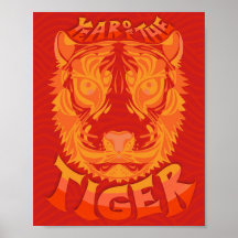 Jahr der Tiger-Print