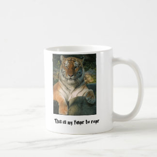 Jahr der Tiger-Tasse Kaffeetasse