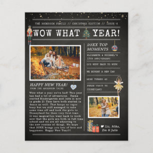 Jahr der Überprüfung  Weihnachtszeit - Flyer