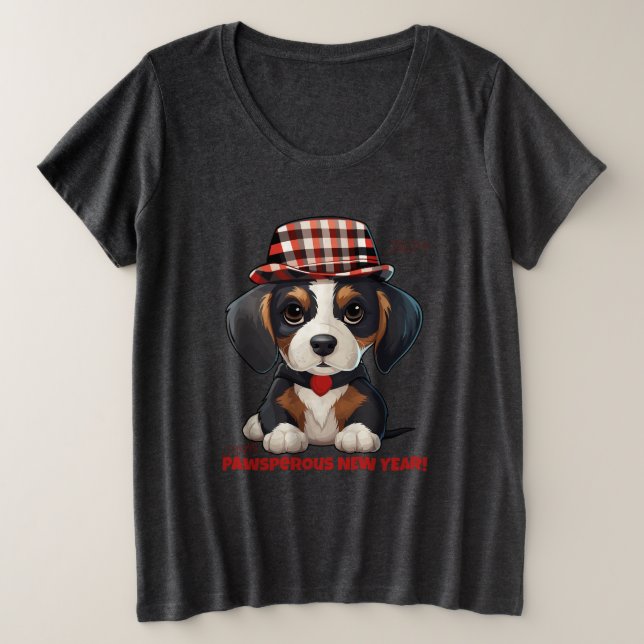 Jahr der Wälder! Große Größe T-Shirt (Design vorne)