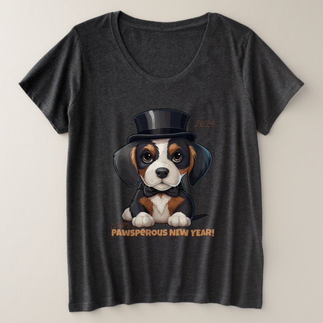 Jahr der Wälder! Große Größe T-Shirt (Design vorne)