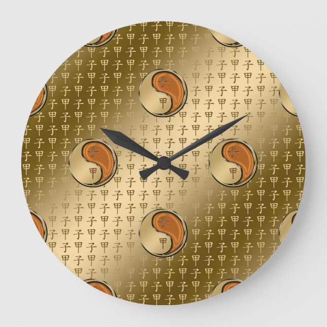 Jahr der Waldratte Große Wanduhr (Vorderseite)