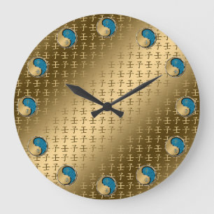 Jahr der Wasserratte Große Wanduhr