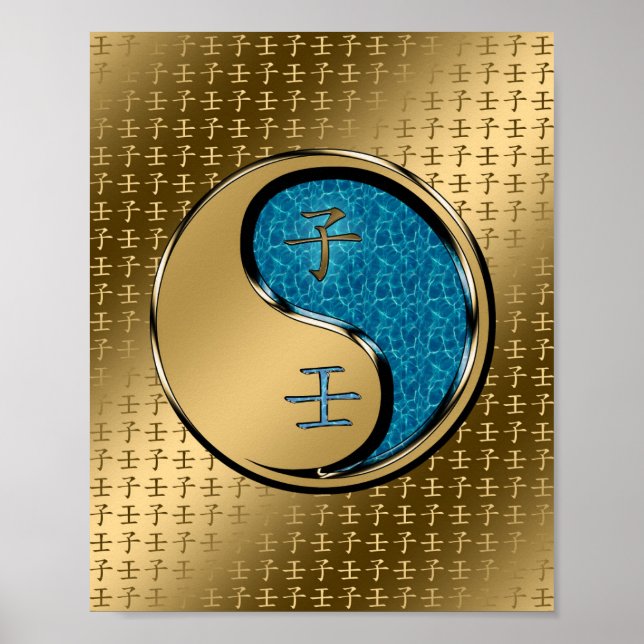 Jahr der Wasserratte Poster (Vorne)