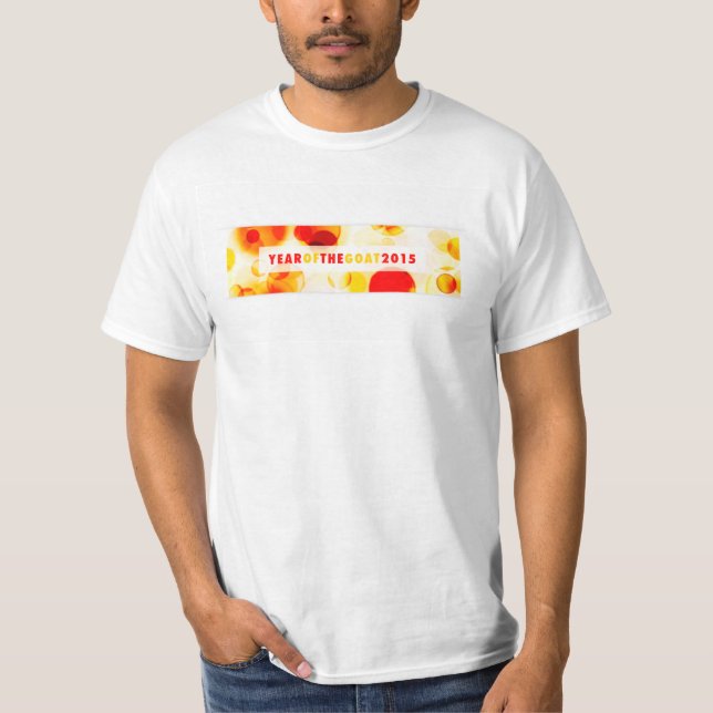 Jahr der Ziege 2015 (Bokeh) T-Shirt (Vorderseite)