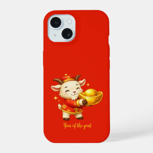 Jahr der Ziege iPhone 15 Hülle