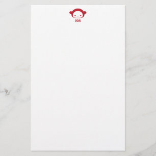 Jahr des Affen 2016 - Stationery Briefpapier