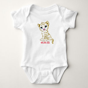 Jahr des Baby Baby Bodysuit Strampler