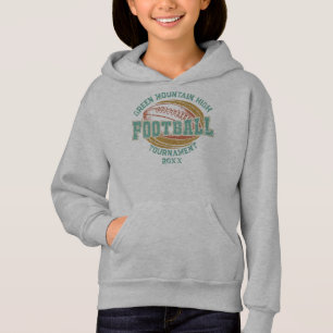 Jahr des benutzerdefinierten Fußballturniers Hoodie