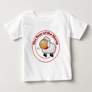 Jahr des Cartoon der Schafe Baby T-shirt