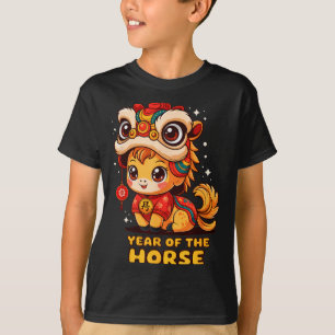 Jahr des chinesischen Pferdes Lunar T-Shirt