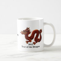 Jahr des Drachen 2012 Tasse