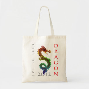 Jahr des Drachen 2012 Tote Beutel Tragetasche
