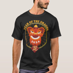 Jahr des Drachen 2024 Chinesisch Zodiac Lunar New T-Shirt