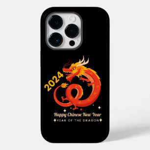 Jahr des Drachen 2024 Chinesisches Neujahr Case-Mate iPhone 14 Pro Hülle