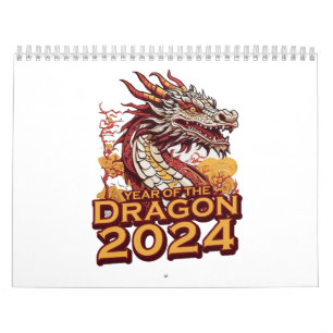 Jahr des Drachen 2024 Kalender