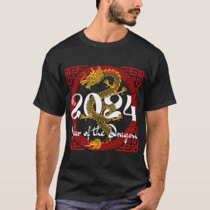 Jahr des Drachen 2024 T-Shirt