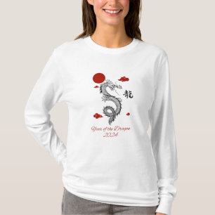 Jahr des Drachen 2024 T-Shirt