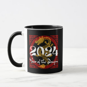 Jahr des Drachen 2024 Tasse