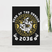 Jahr des Drachen 2036 Chinesisches Mondneujahr